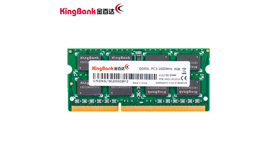 KINGBANK DDR3L 1600 8GB Laptop Memory Ram ( Low Voltage )