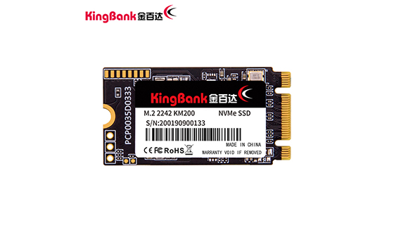 KINGBANK 128GB SSD M. 2 2242 NVMe  KM200 Series