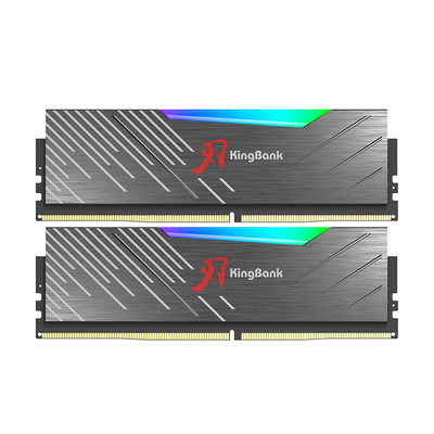 KINGBANK DDR5 Dark Soarblade RGB UDIMM 6400MHz-16G*2