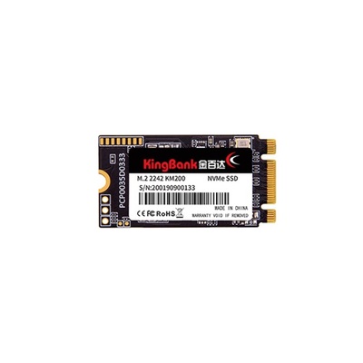 KINGBANK KM200 M.2 2242 NVMe SSD - 128~512GB