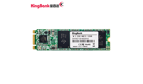 金百达（KINGBANK） 120GB SSD固态硬盘 M.2接口(SATA总线) KM210 M.2 2280系列
