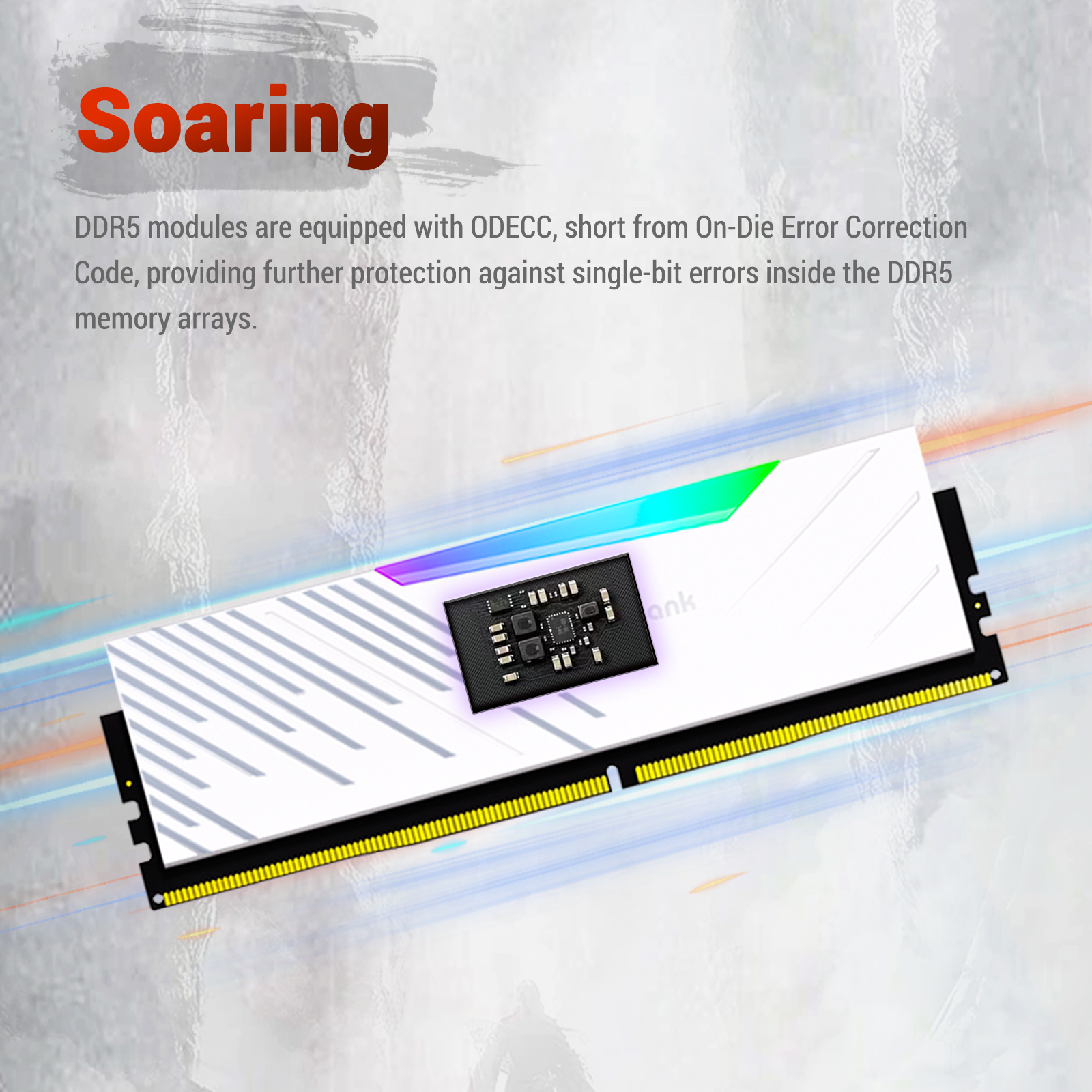 Kingbank ddr5 sharpblade rgb udimm 6400mhz 16g 2 32g 2 kingbank