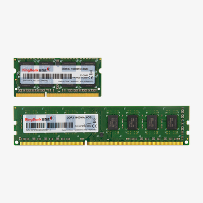 金百达（KINGBANK） DDR3/3L 1600MHz &nbsp;UDIMM/SODIMM