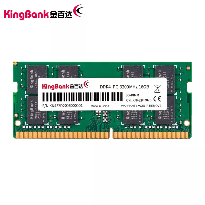 KINGBANK DDR4 SODIMM - 2400/2666/3200MHz - 金百达KINGBANK